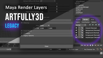 Maya Render Layers
