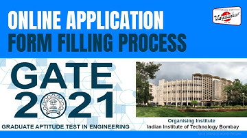 GATE 2021 Online Application form filling process - step by step in Hindi