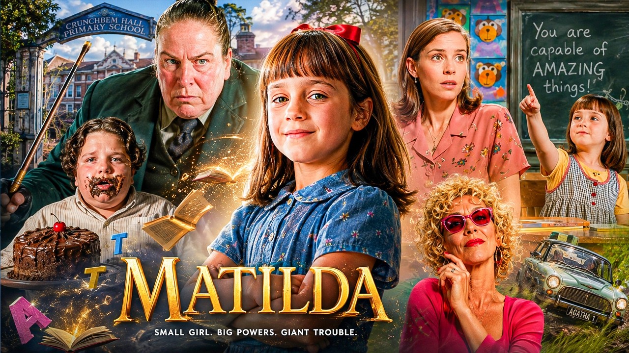 Matilda (1996) Movie | Mara Wilson, Danny DeVito | Best Hollywood Family Movie | Full HD |