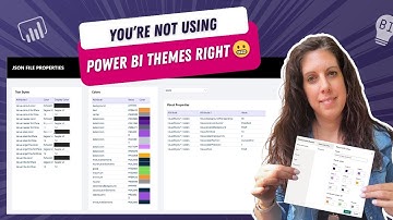 Visualize Your Power BI Theme: Build a JSON Settings Dashboard!