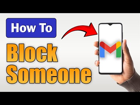 How to Block Someone on Gmail Mobile App! - (Android & iPhone)