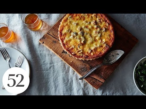 Caramelized Onion and Butternut Squash Tart