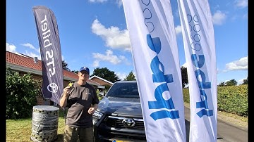 Vandkanon Konge rekordforsøg - Drone Børge Jacobsen A/S