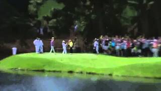 Jack Nicklaus makes Hole in One at Masters Par 3 Tournament