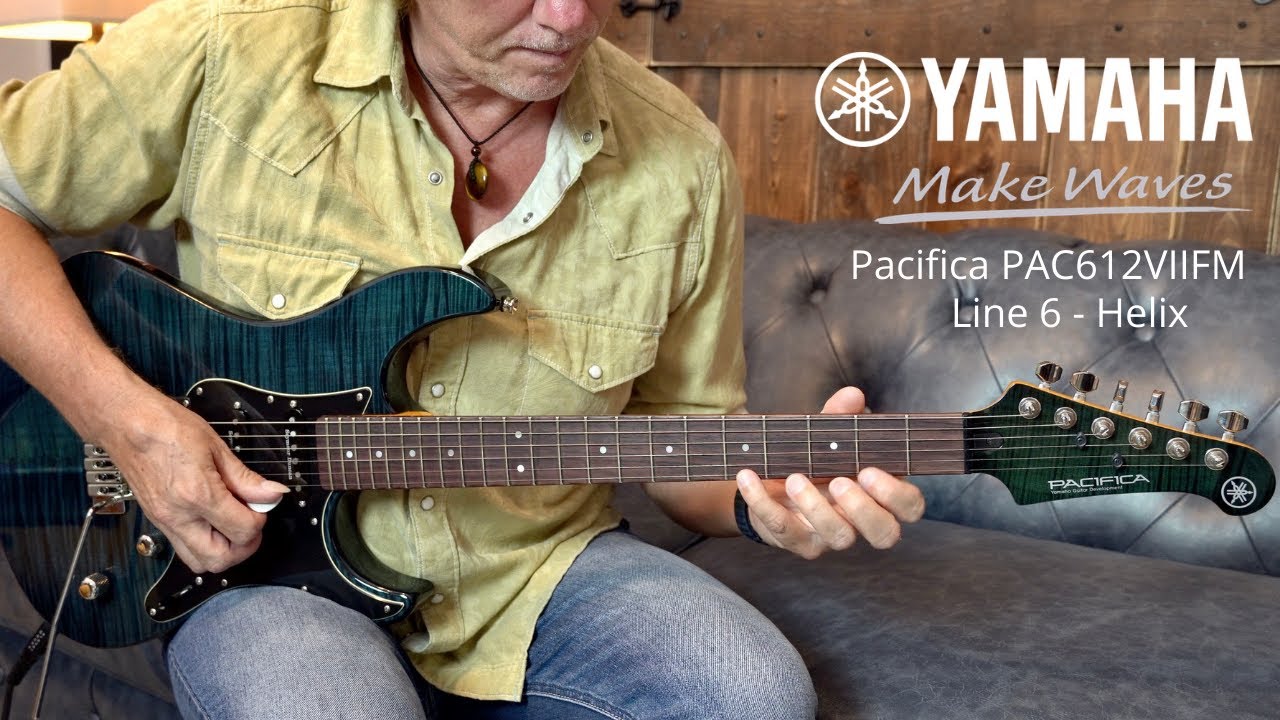 Yamaha Pacifica PAC612VIIFM - Line 6 Helix