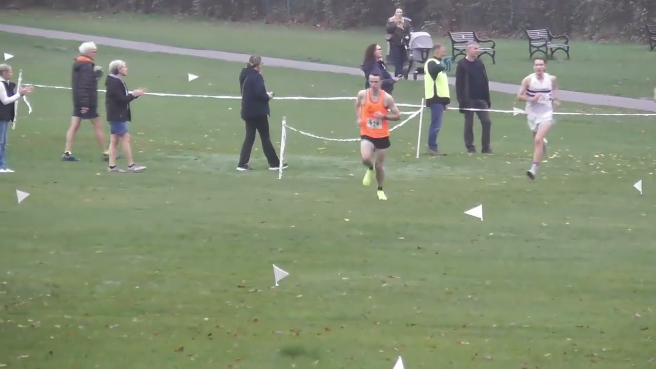 Старшие мужчины, Кентская кроссовая лига, Дэнсон-парк, 15 ноября 2025 г.