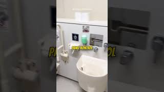 Surprising Facts About Japanese Toilet Technology! #shortsvideo #facts #japan #japantoilet #tech