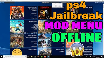 Install Mod Menu On Ps4 Jailbreak|Offline