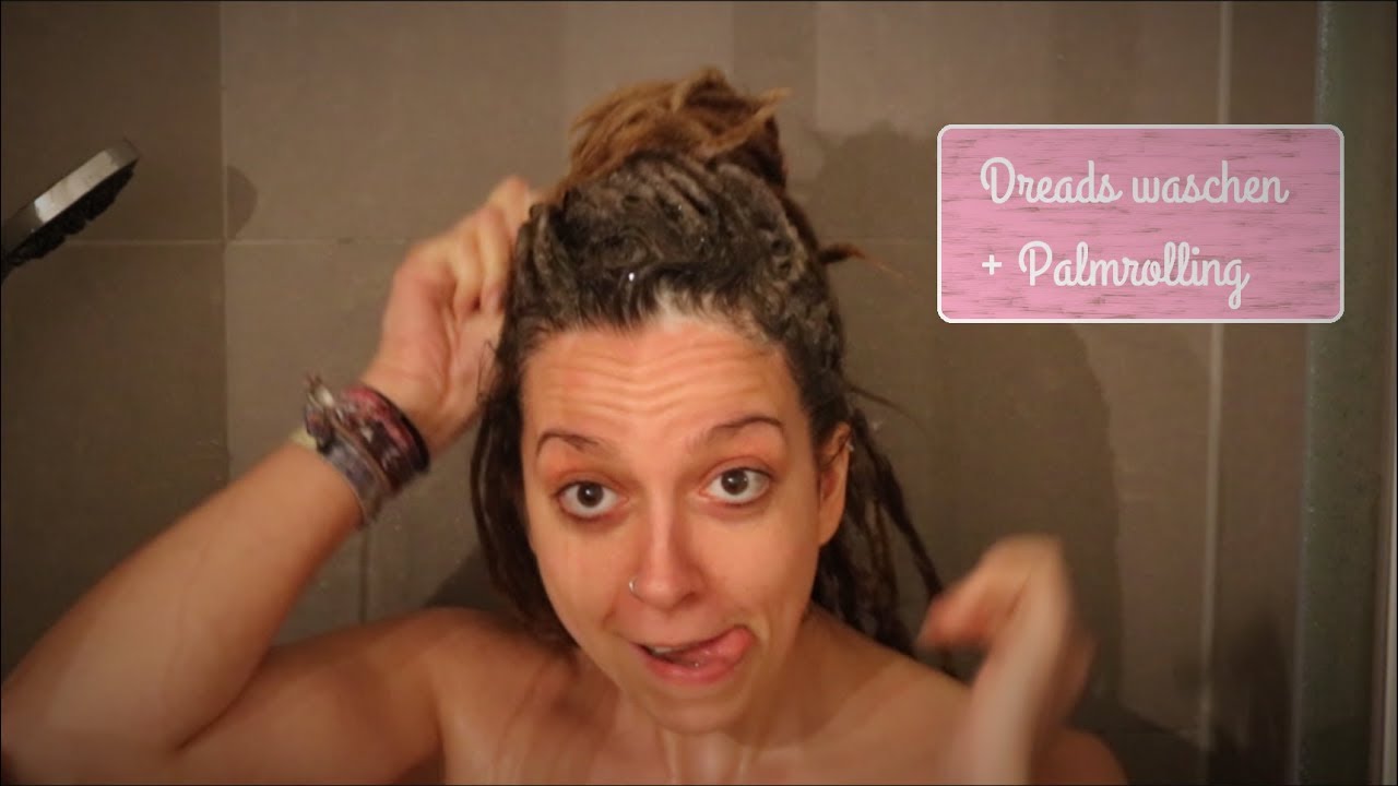 How to: Wash dreads & Palmrolling - LIVE aus der DUSCHE 🚿  | Bettina Kimani