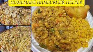 Homemade Hamburger Helper