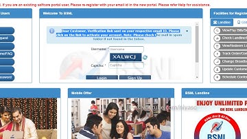 How to Check BSNL Broadband Usage   New Selfcare Portal 1080 x 1920