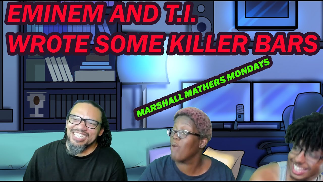 REACTION: T.I ft. Eminem - That's All She Wrote With Lyrics (dirty)