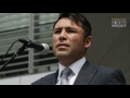 Óscar De La Hoya completó su rehabilitación