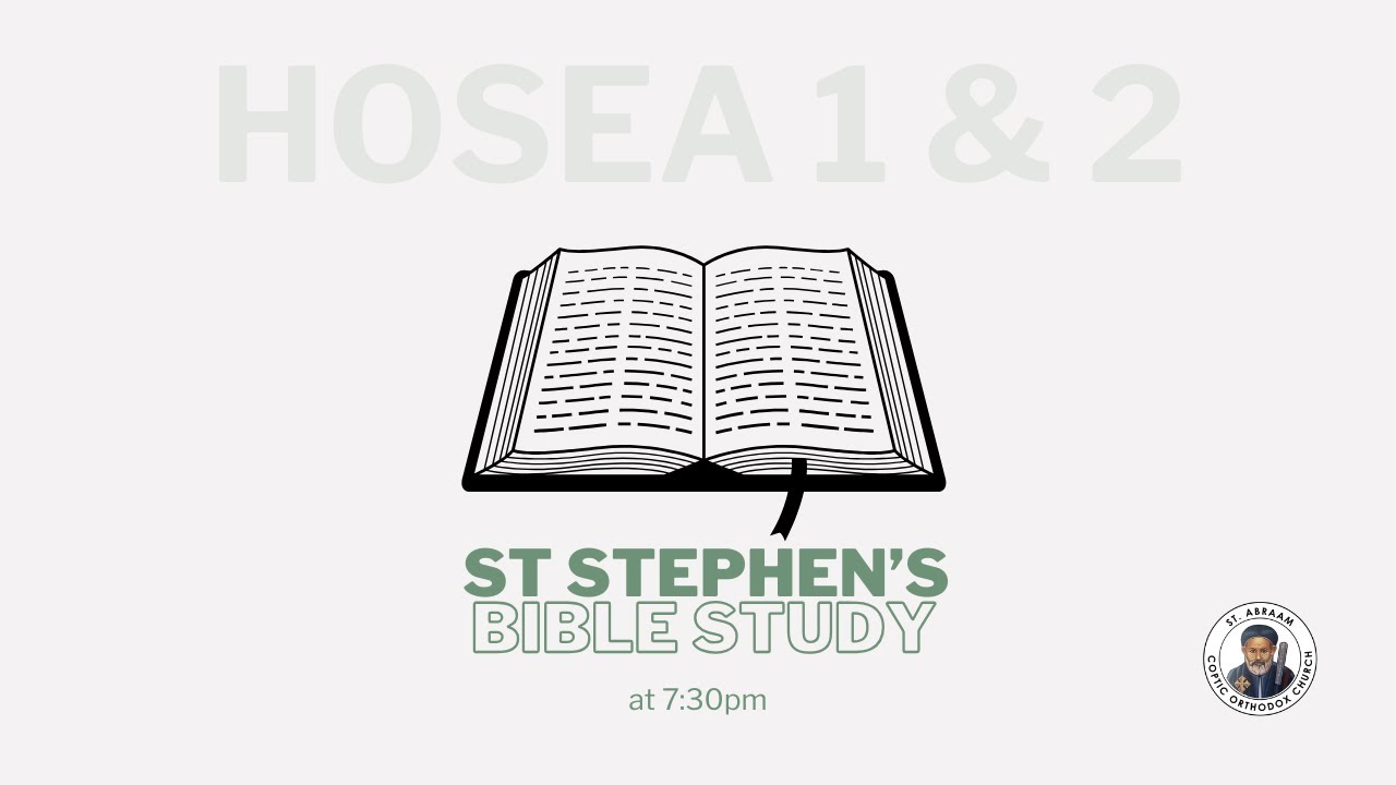 Hosea 1 & 2. Fr Thomas Dos