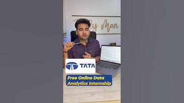FREE TATA Internship + Certificate | Data Analytics for Beginners 🚀
