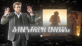 FREE Zoom Transition Presets for Edits! After Effects Giveaway