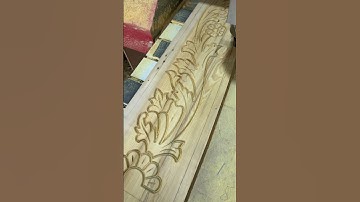 CNC wood plain 2.5D carving