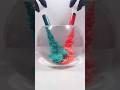 ASMR satisfying, cour mix, green and red  #shorts #colormixingmagic #experiment #satisfying ￼