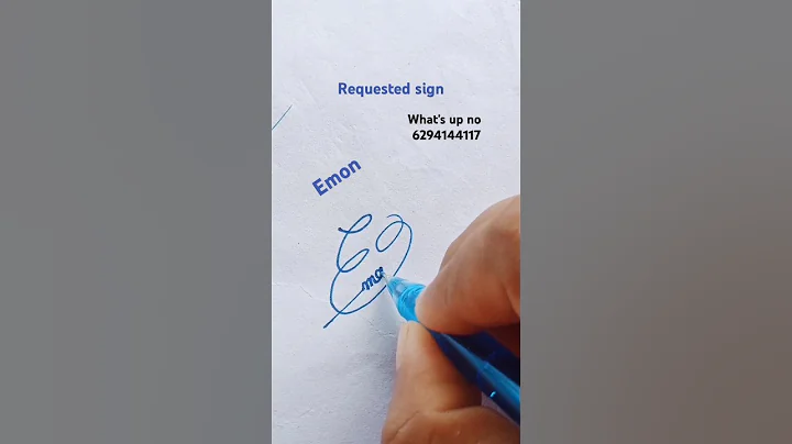 Eman#Dream signature #sign #signature #art #autograph #calligraphy #youtubeshorts .