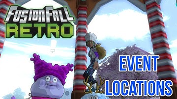 FusionFall Retro | Knishmas Event Locations |  Part 1