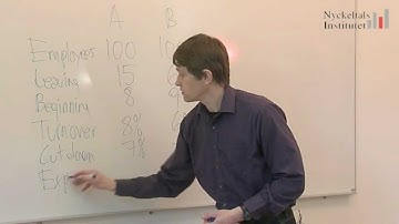 Anders Johrén about the formula for employee turnover