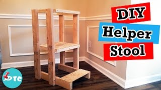 Want some inspiration to make your own DIY Toddler Stool Project? This video provides a short and simple way to build a helper 