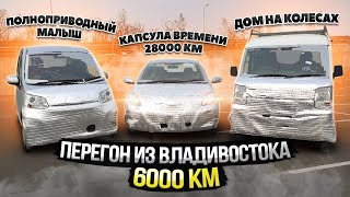 видео: Зимний перегон 3х япошек до литра из Владивостока | Belta, Every, Stella картинка: Зимний перегон 3х япошек до литра из Владивостока | Belta, Every, Stella