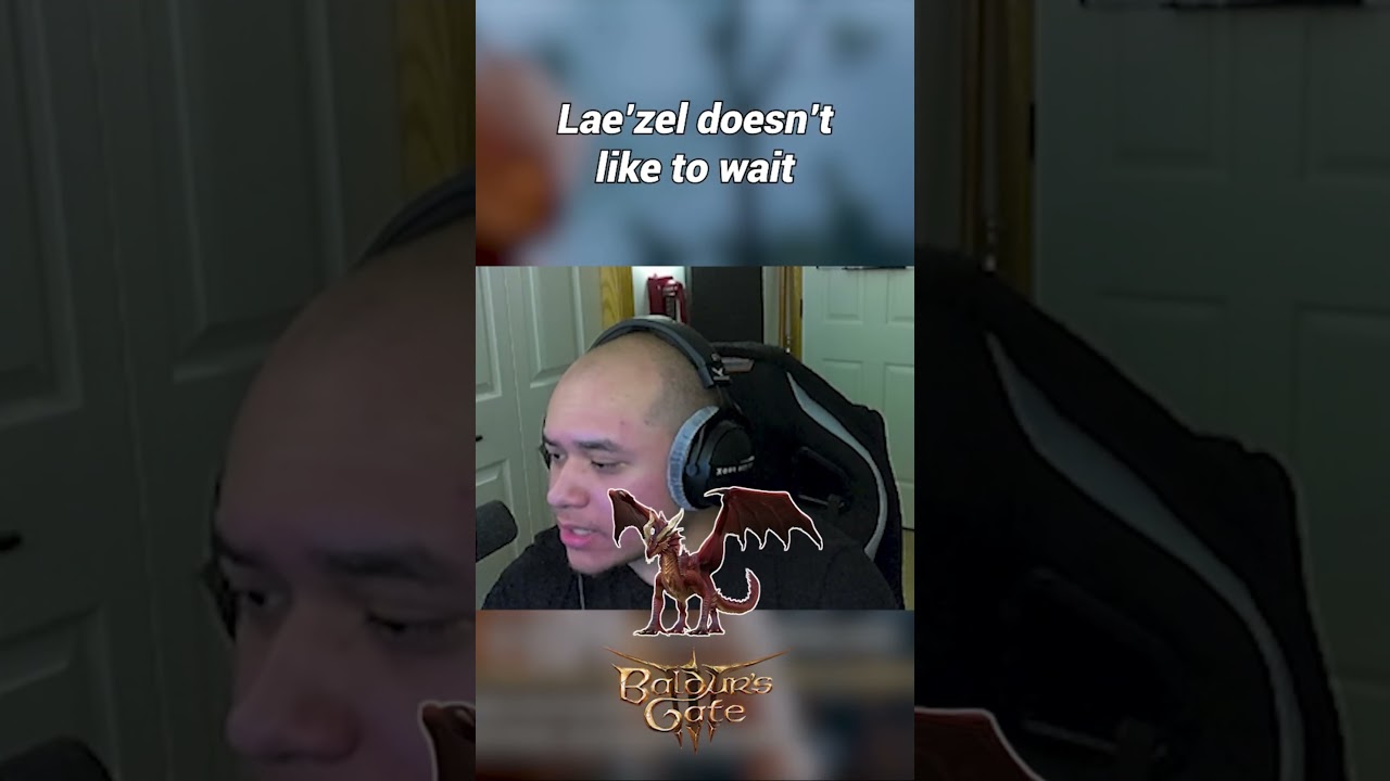 Lae’zel doesn’t like to wait for anyone #gaming