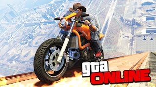 ВЫПОЛНИЛИ НЕВОЗМОЖНОЕ! ПРОВЕРКА НА СКИЛЛ НА СЛОЖНОМ МОТО-ПАРКУРЕ В GTA 5 ONLINE