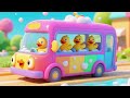 Five Little Ducks 🦆 Bath Bus 🚍🫧 | Nursery Rhymes &amp; Kids Songs