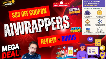 AIWrappers Review 🔴 AI Wrappers Review 🔴 [No-Code AI Apps Builder With 100 Plus Templates]👇