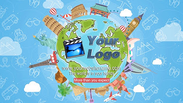 Make A Travel Agency Logo Intro Video In Minutes - MakeWebVideo.com