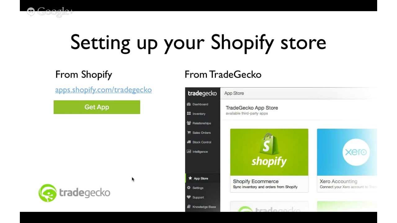 Webinar: Connecting Shopify to TradeGecko