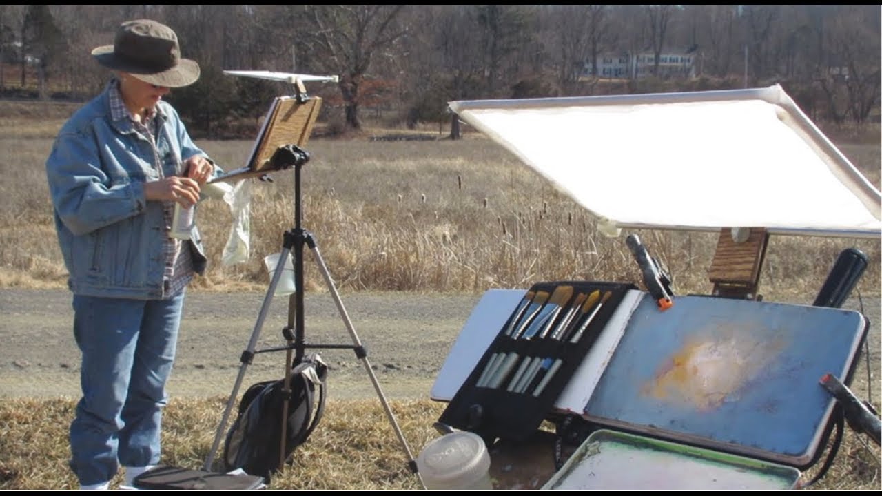 The Gurney Sketch Easel is Complete! - Michele Clamp Art