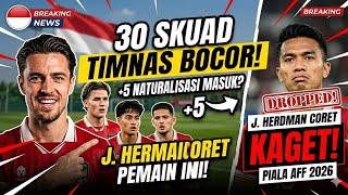 Leaked 30-Man Indonesia National Team Squad for AFF 2026: 5 New Naturalized Players In? These Pla...