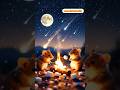Cute mouse | Marshmallows | bonfire | beautiful winter  #ytshorts #kidsvideo #mouse #romantic #viral