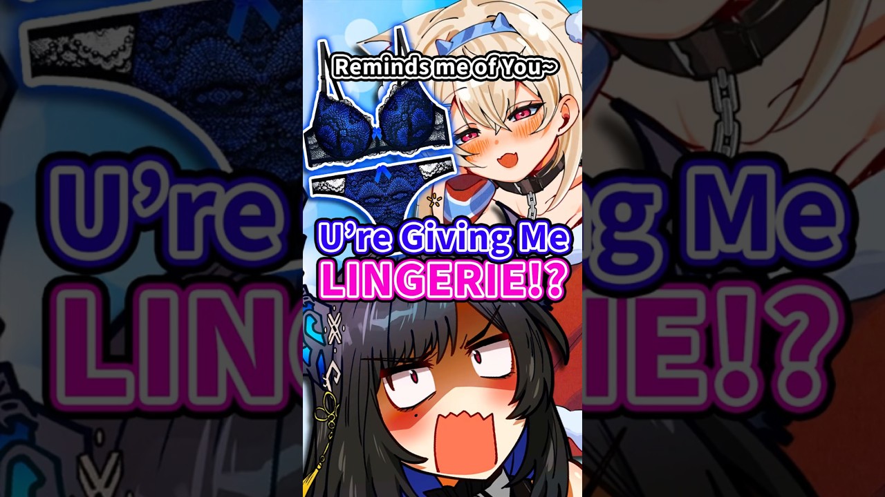 Nerissa was Immediately STUNLOCKED by Fuwamoco's LINGERIE GIFT