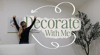 Decorate with Me: Finally hanging things on the wall & party preppin'