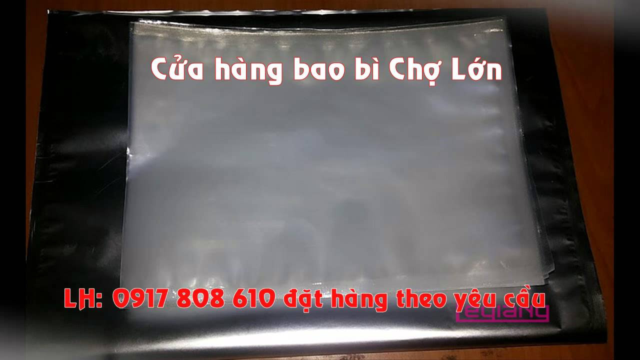 Bán bao bì hút chân không, cung cấp túi PA hút chân... - youtube