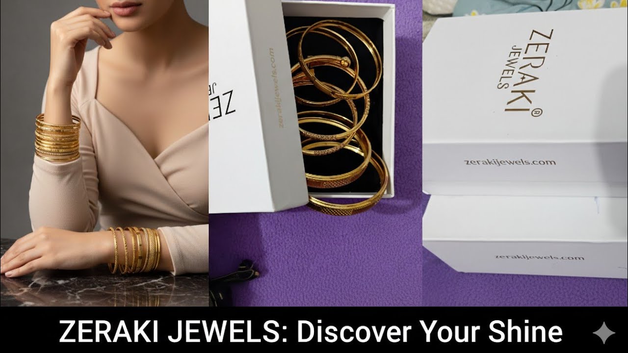 Festivals k liye ki bangles ki shopping from zeraki  jwelles 