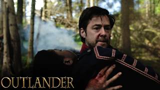 Outlander Season 8 | Roger Tries to Save the Wounded Amid Explosions