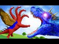 Giant Tyrannosaure vs Triceratops KONG Dinosaurus Jurassic World Dominion New Hollywood Dinosaur REX