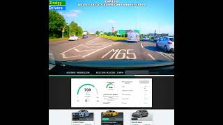How not to drive in the UK #dashcam #roadrage