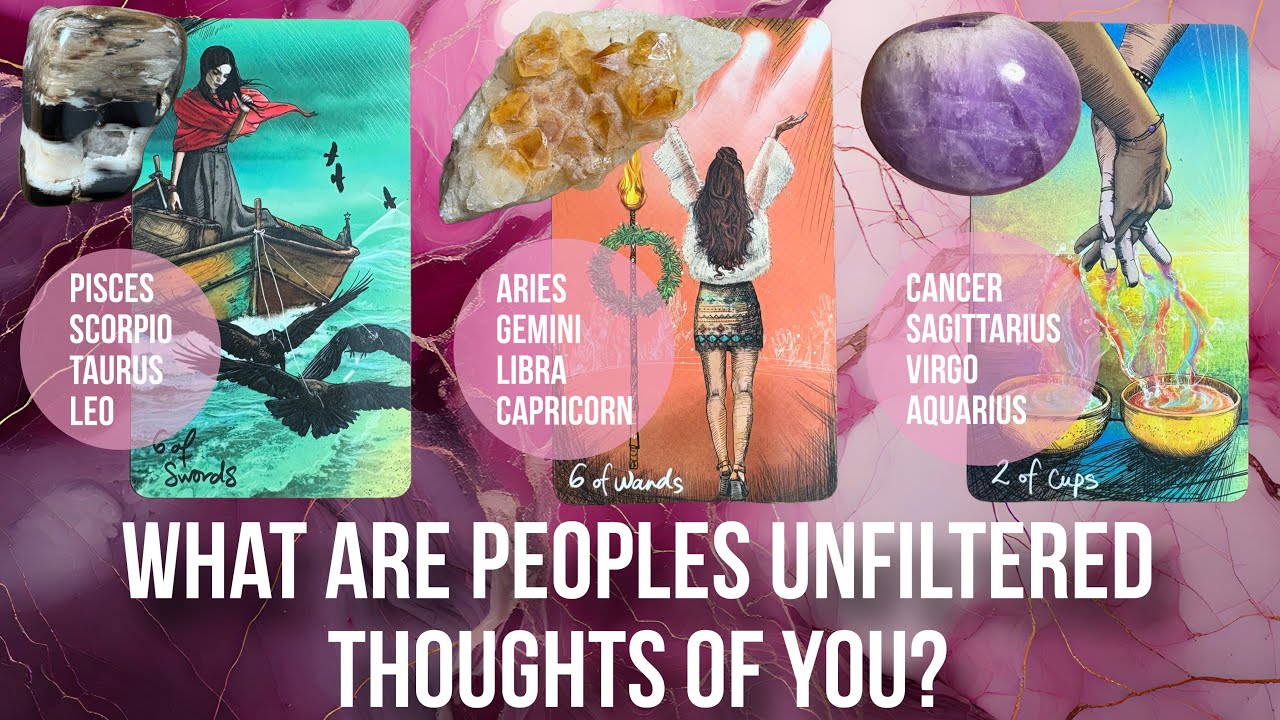 What Are People’s Unfiltered Thoughts Of You?💭👀😈- Pick A Card Tarot Reading