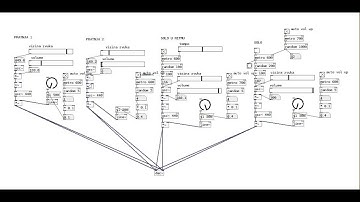 100 Pure Data experiment No.014 - 4 Random melody