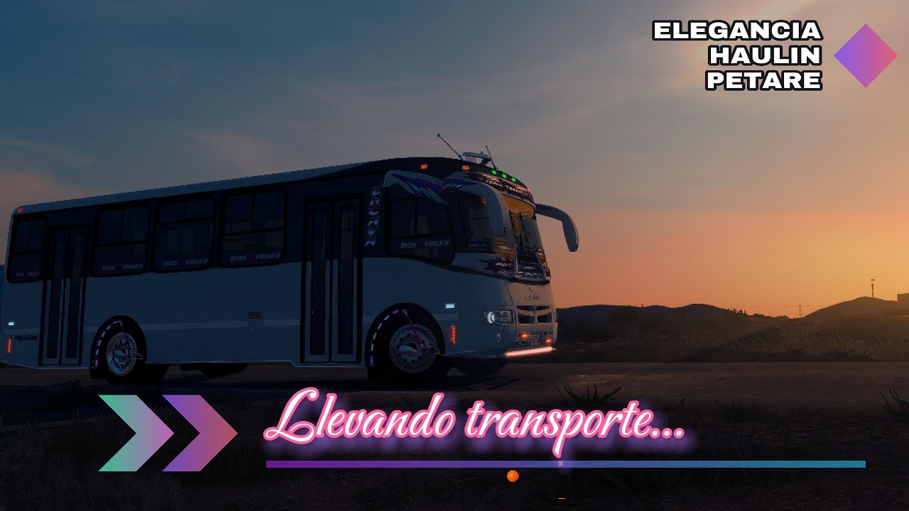 llevando transporte a galpon en remodelacion encava con dios y la virgen ATS 1.43
