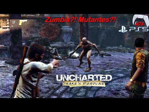 Zumbis? Mutantes? Uncharted: Drake's Fortune (#24) - no PlayStation 5