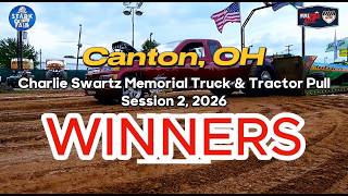 NTPA Truck and Tractor Pulling Winners, Canton, OH, Session 2, 2026