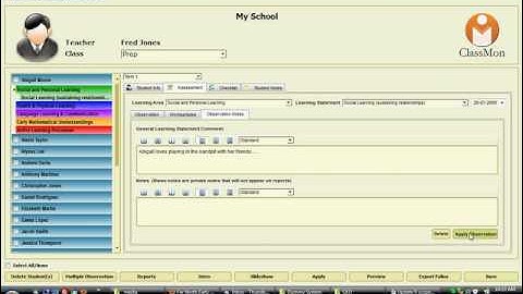 ClassMon Demo Part A
