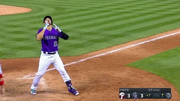 PHI@COL: Arenado ties it up with his 25th homer